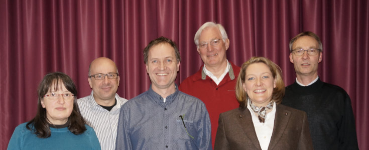 Die Mitglieder der Koordinierungsgruppe